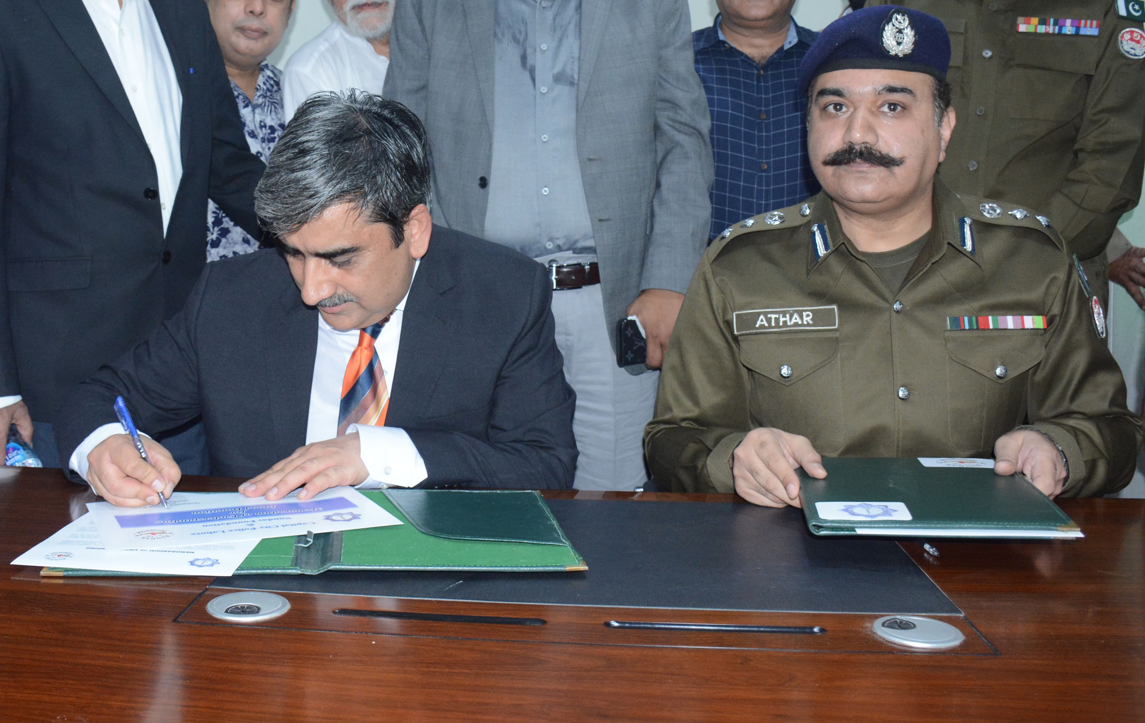 MoU signing with Punjab Police